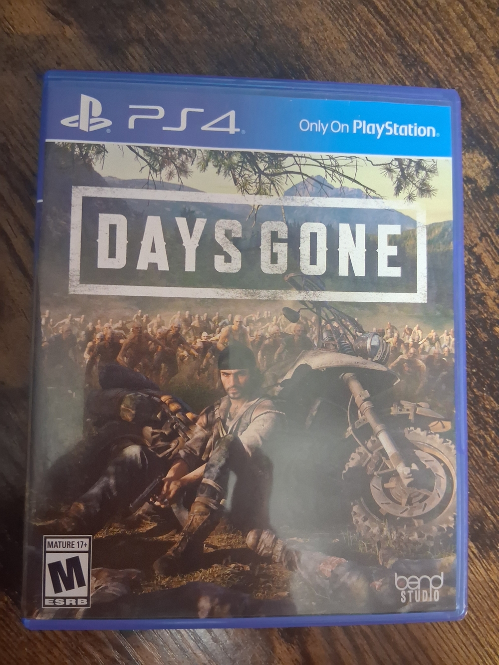 Sony PS4 Days Gone - Blue Case